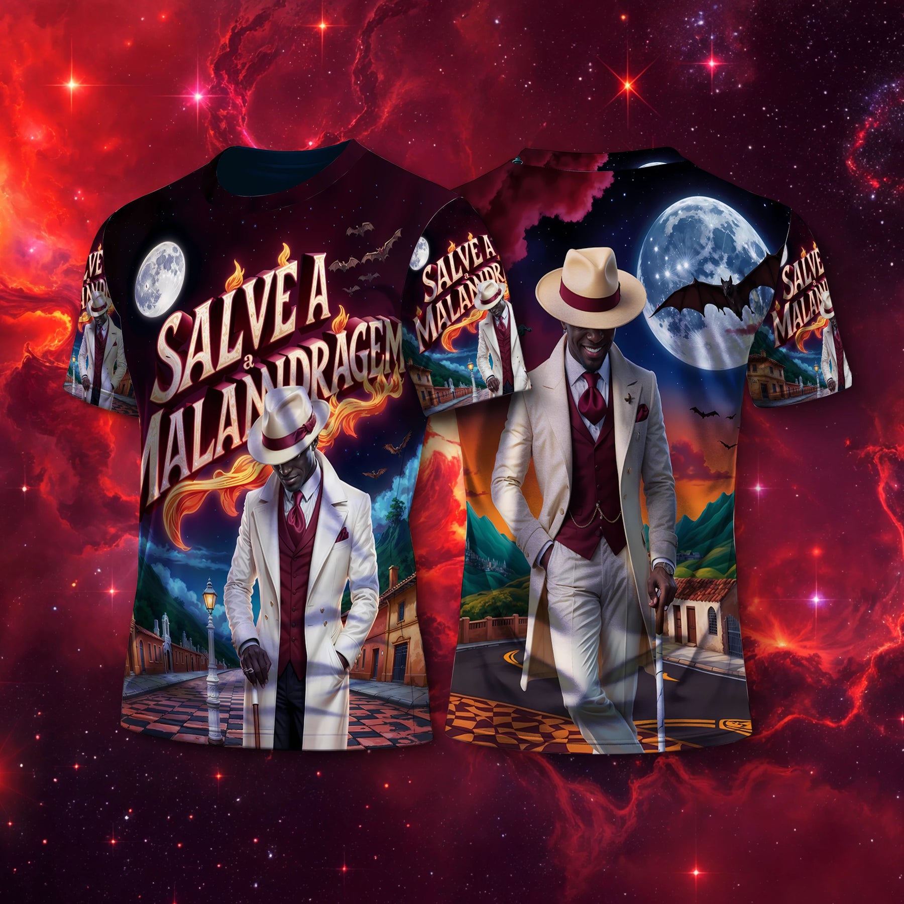 Camiseta NEON Zé Pilintra