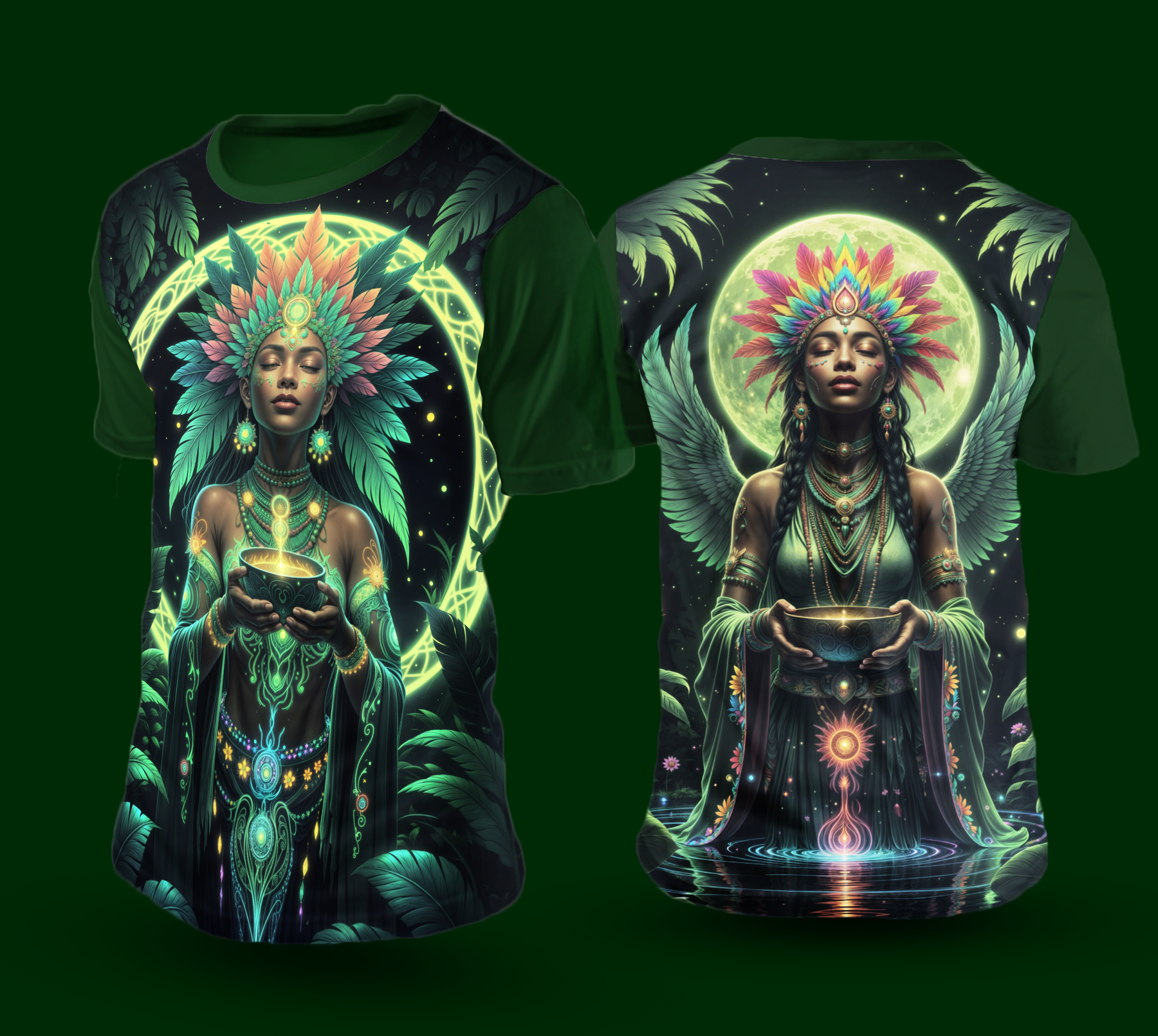 Camiseta NEON Pachamama