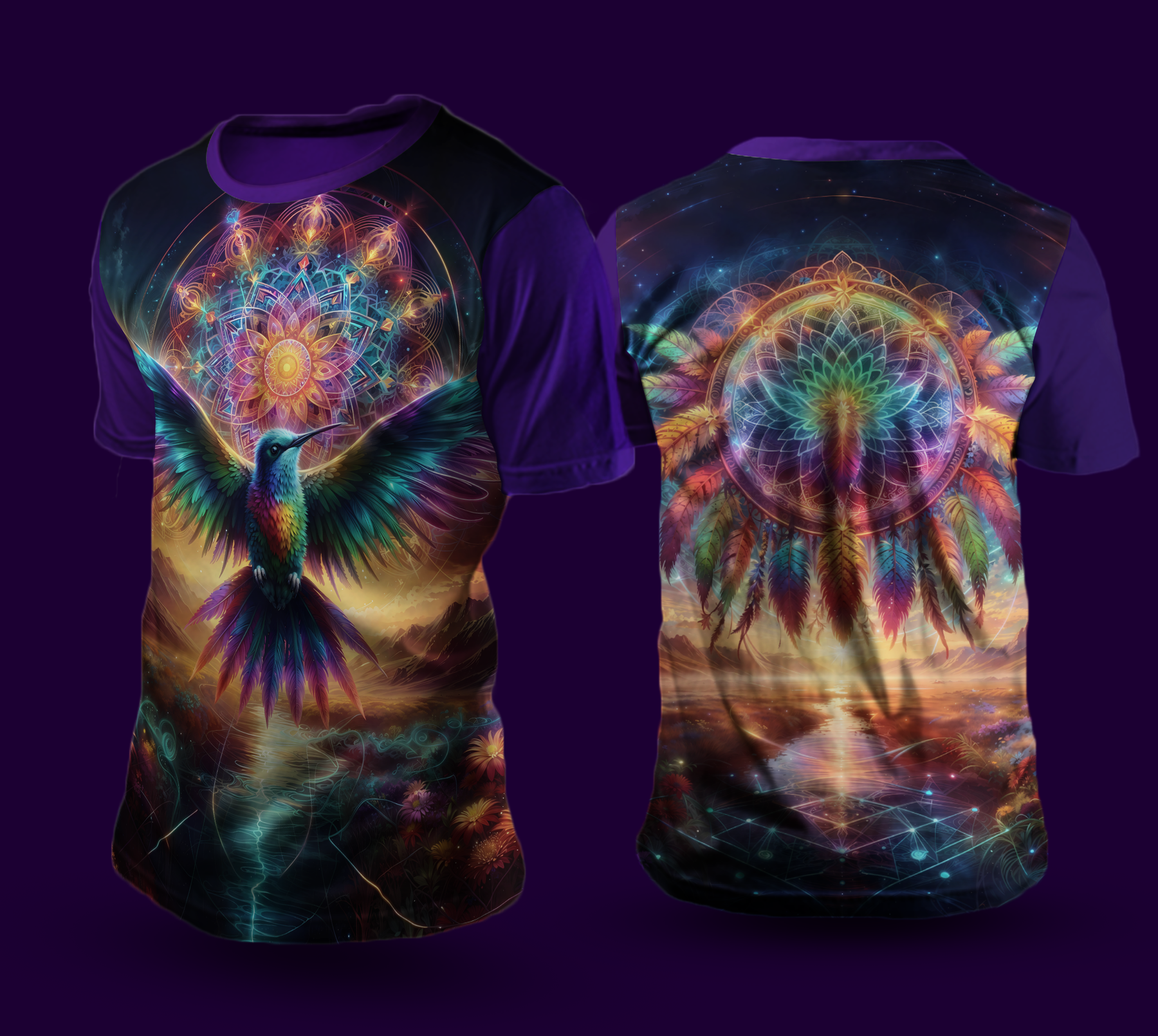 Camiseta NEON Beija-Flor