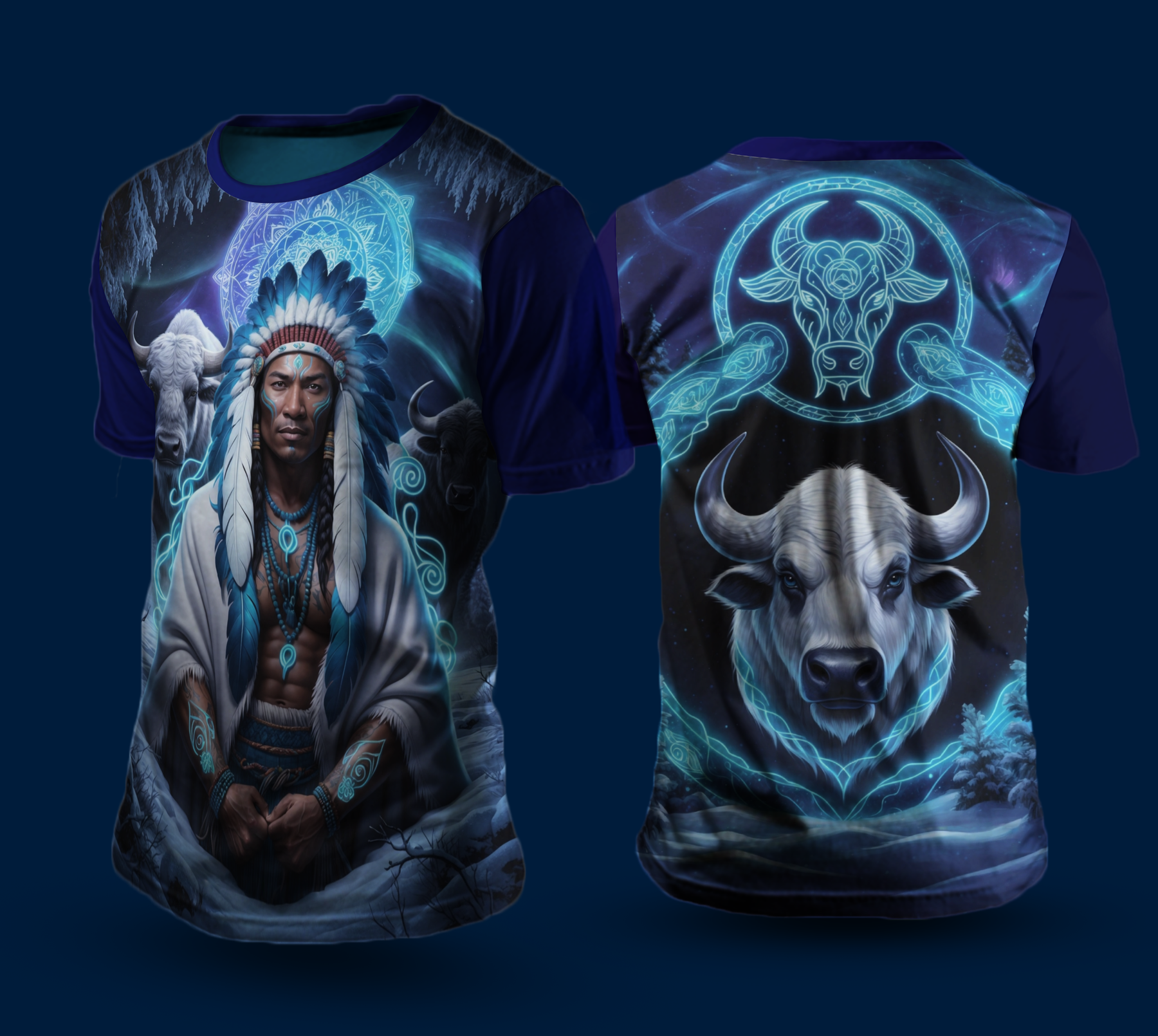 Camiseta NEON Búfalo