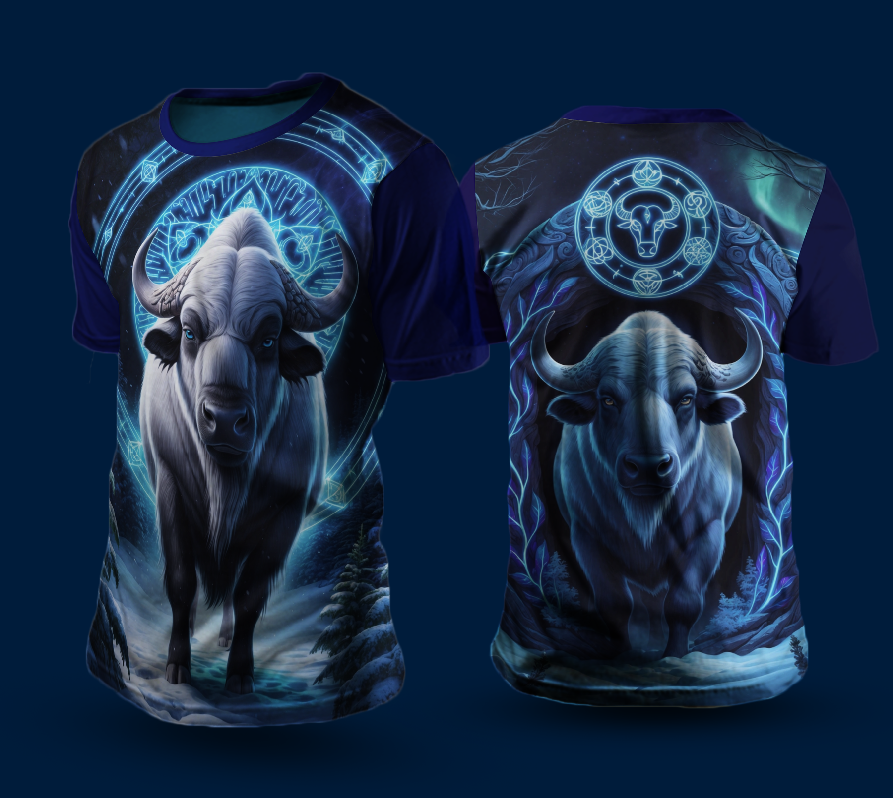 Camiseta NEON Búfalo