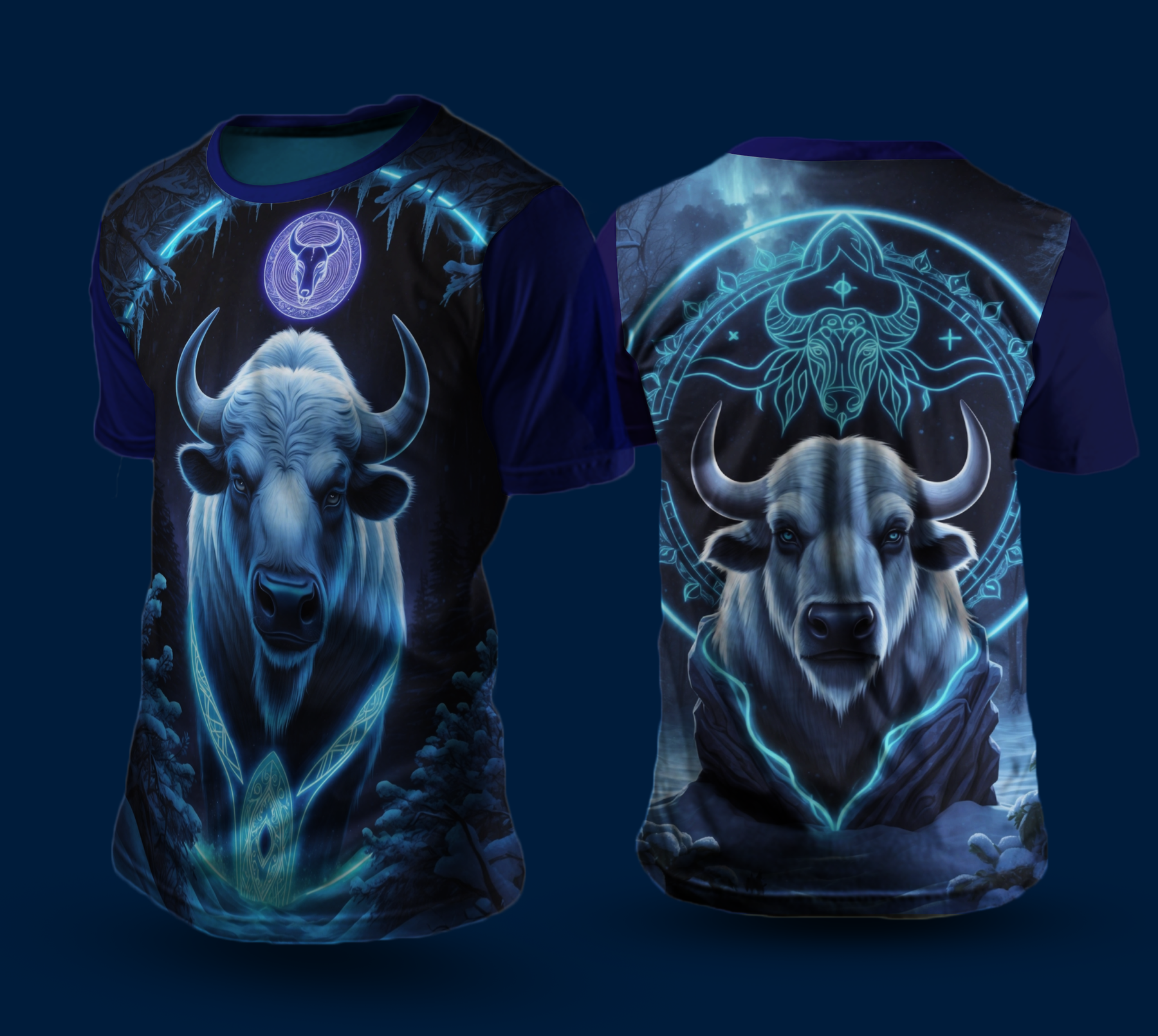 Camiseta NEON Búfalo