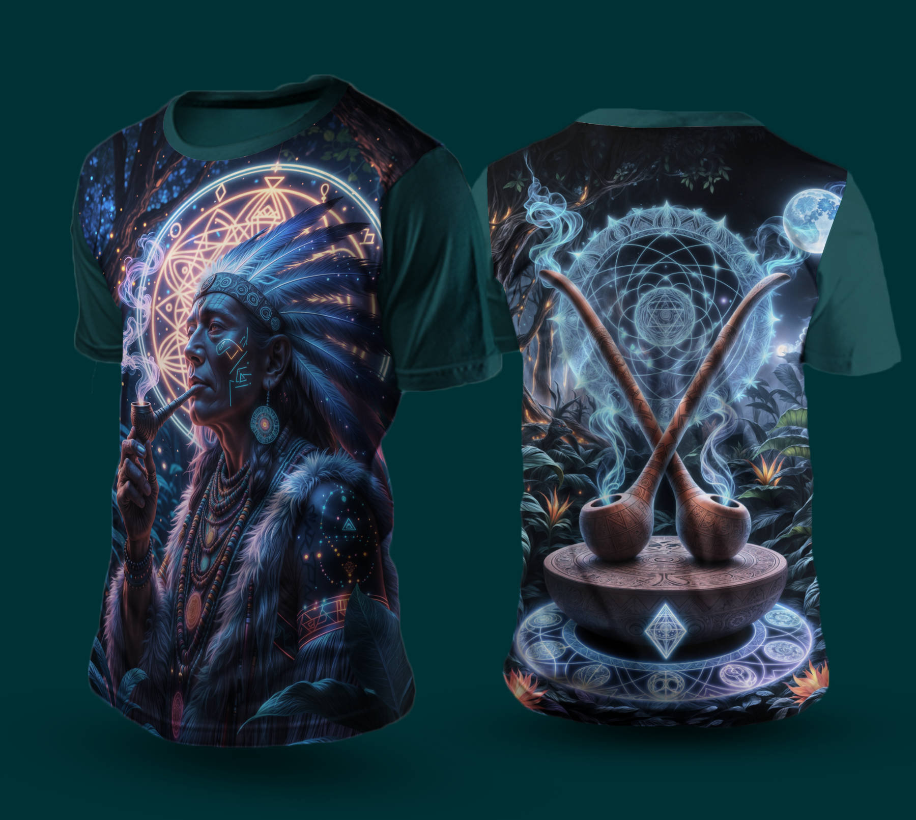 Camiseta NEON Cachimbo Sagrado