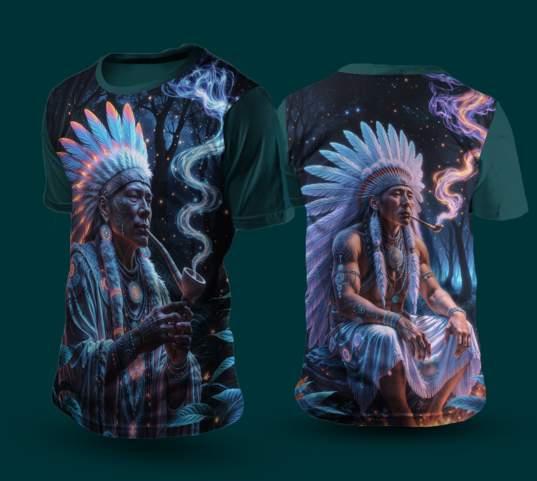 Camiseta NEON Cachimbo Sagrado