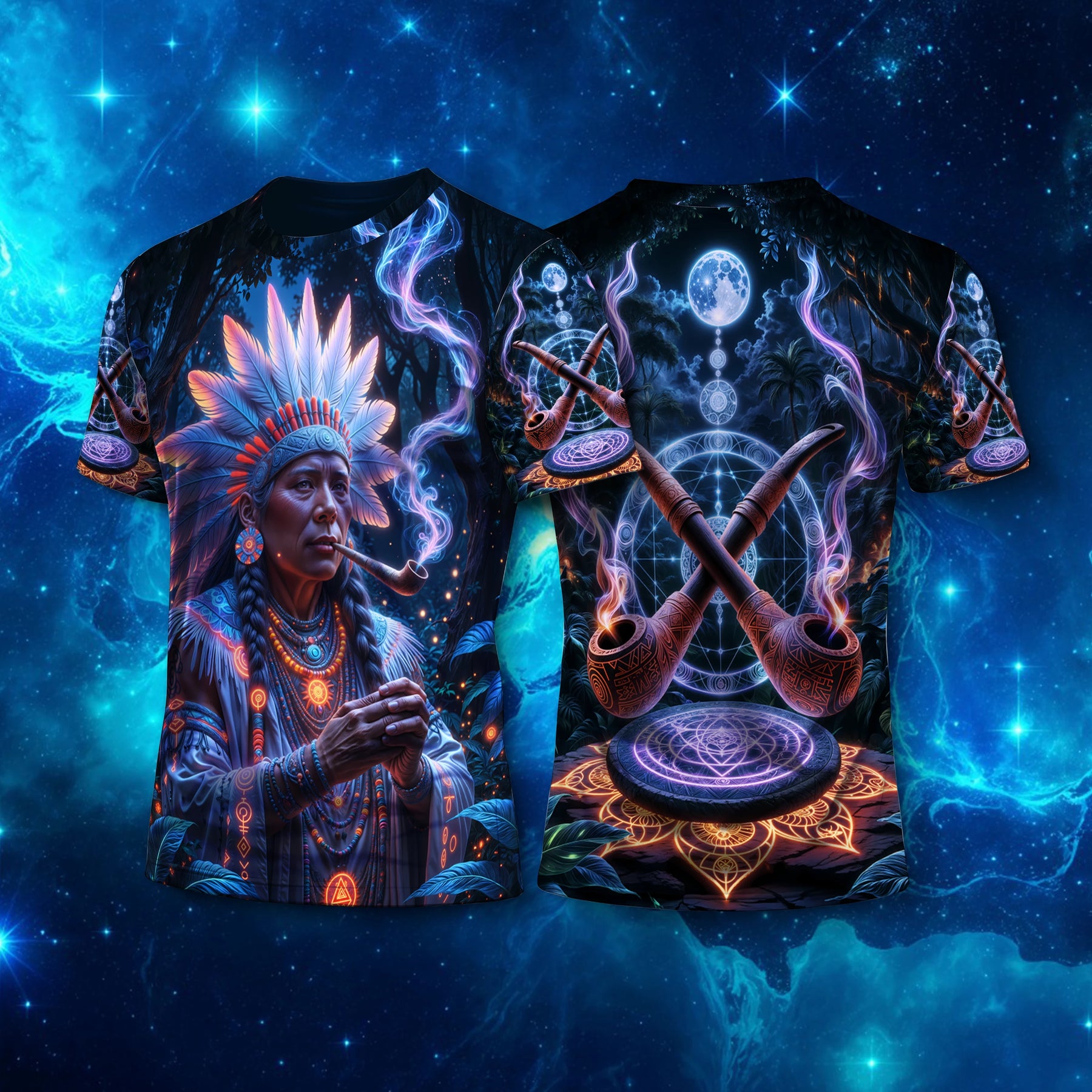 Camiseta NEON Cachimbo Sagrado