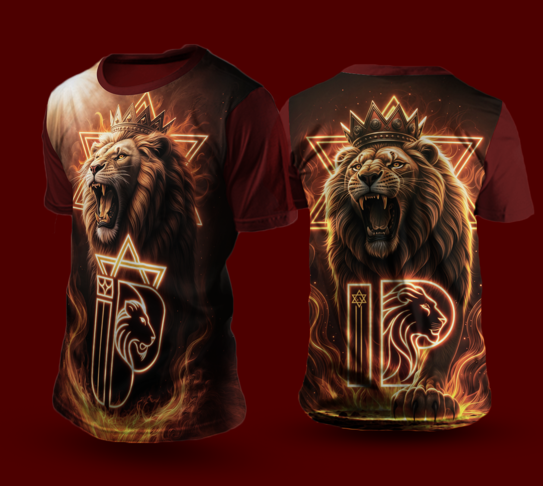 Camiseta NEON Leão IP