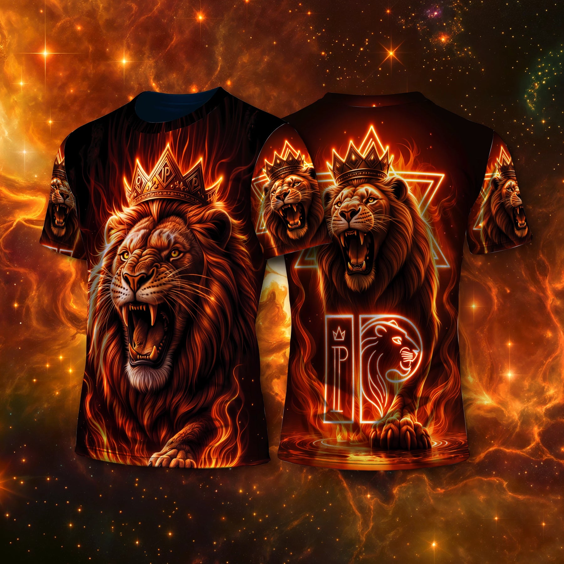 Camiseta NEON Leão IP