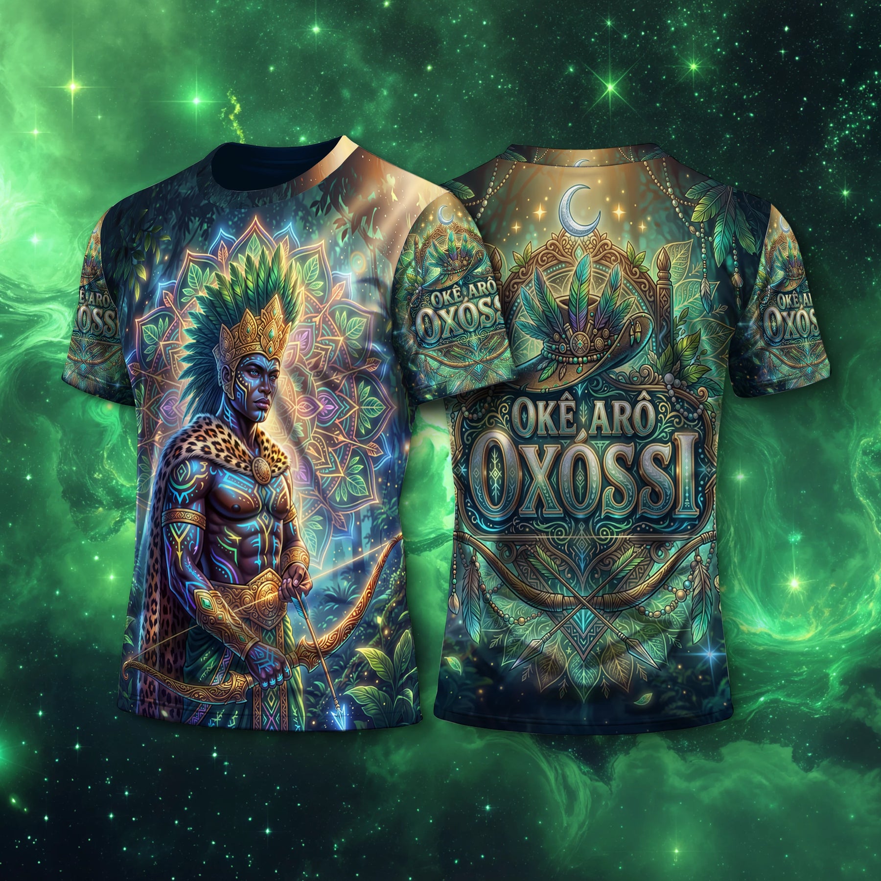 Camiseta NEON Oxóssi