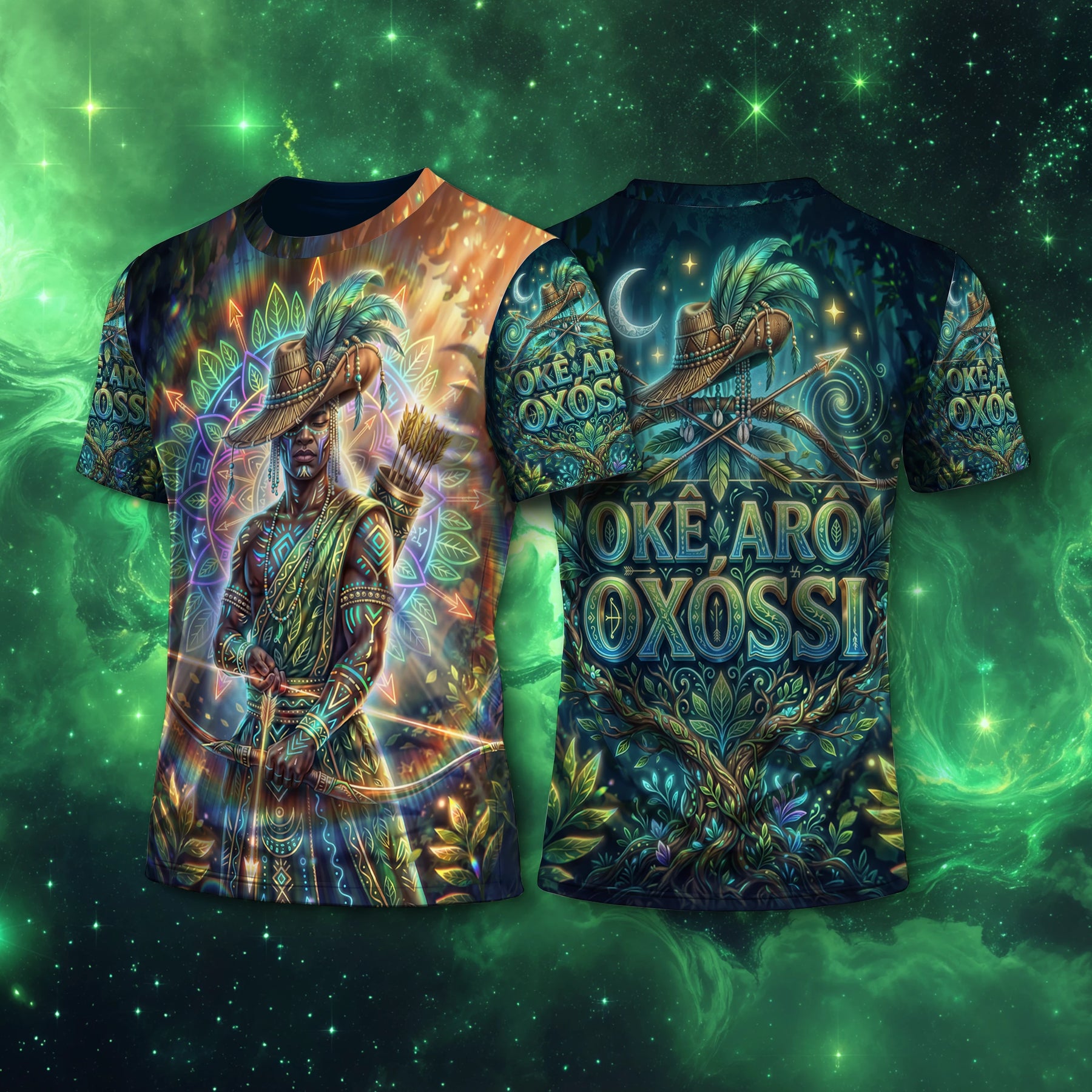 Camiseta NEON Oxóssi