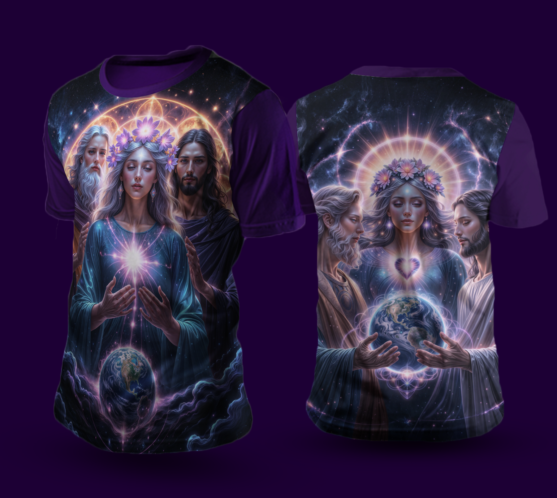 Camiseta NEON Divina Trindade