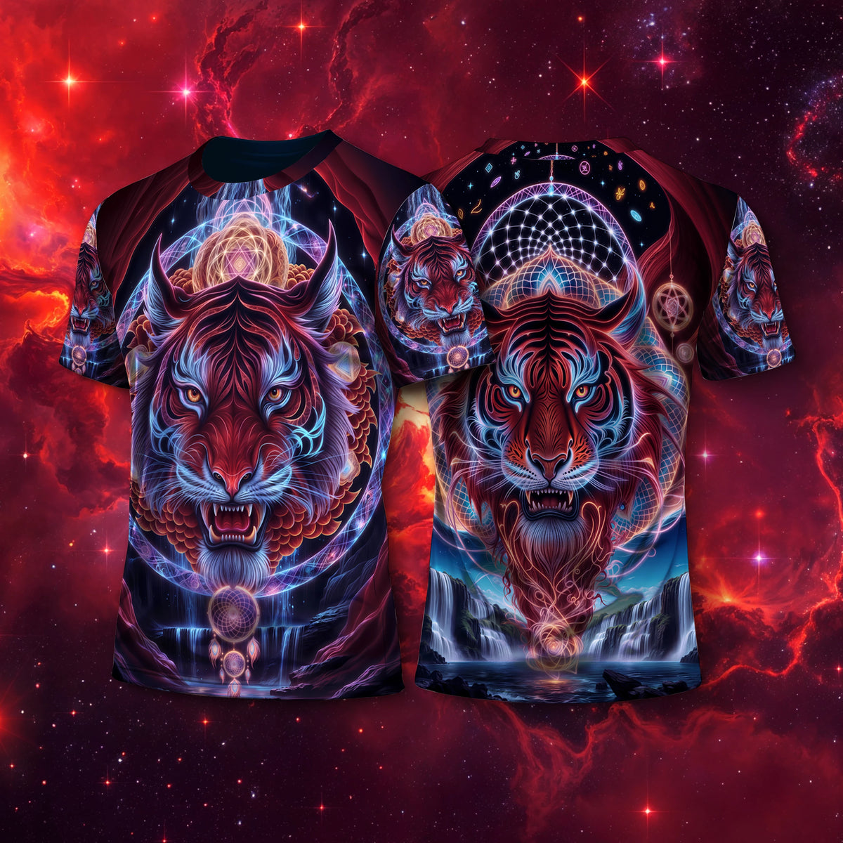 Camiseta NEON Dragão Tigre – 3