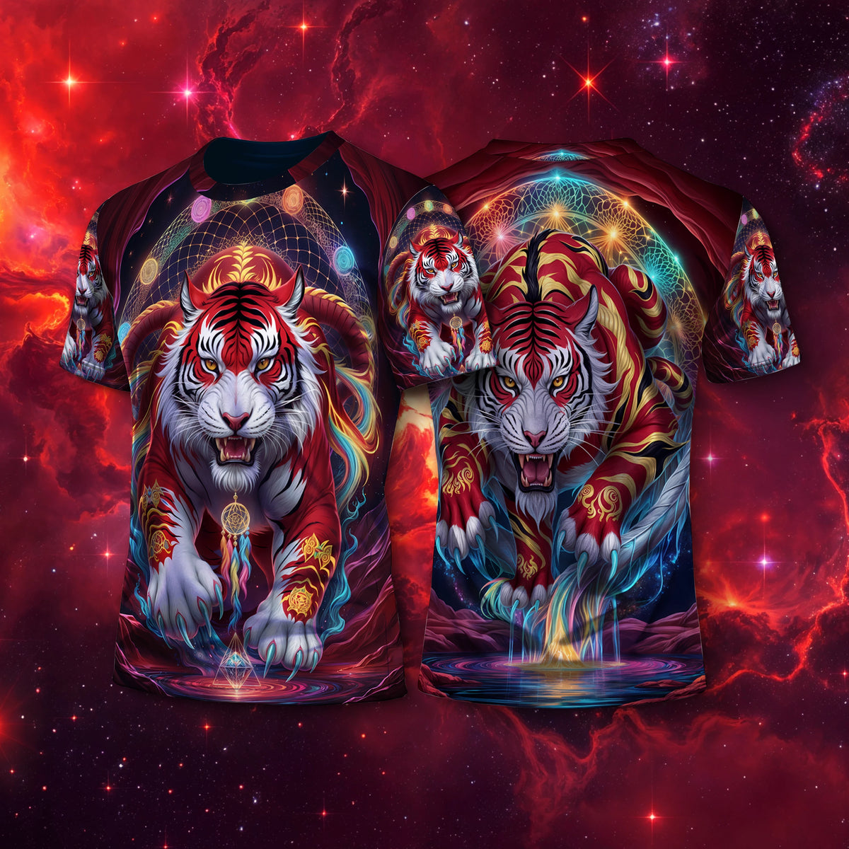 Camiseta NEON Dragão Tigre – 5