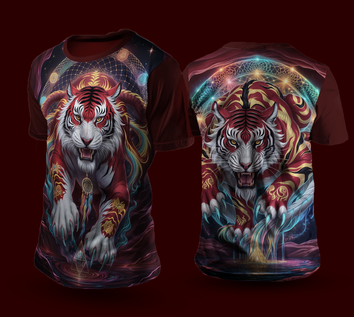 Camiseta NEON Dragão Tigre – 5