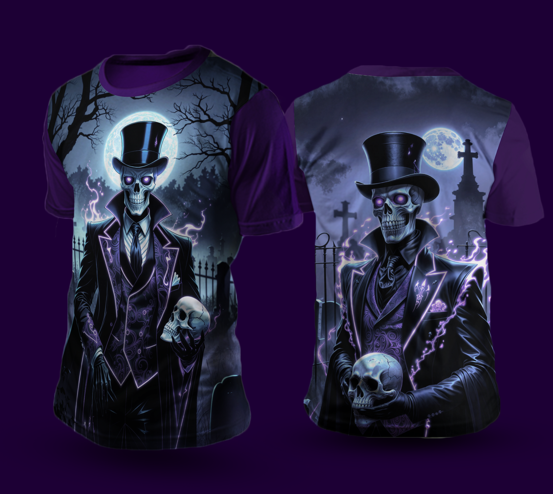 Camiseta NEON Exu Caveira