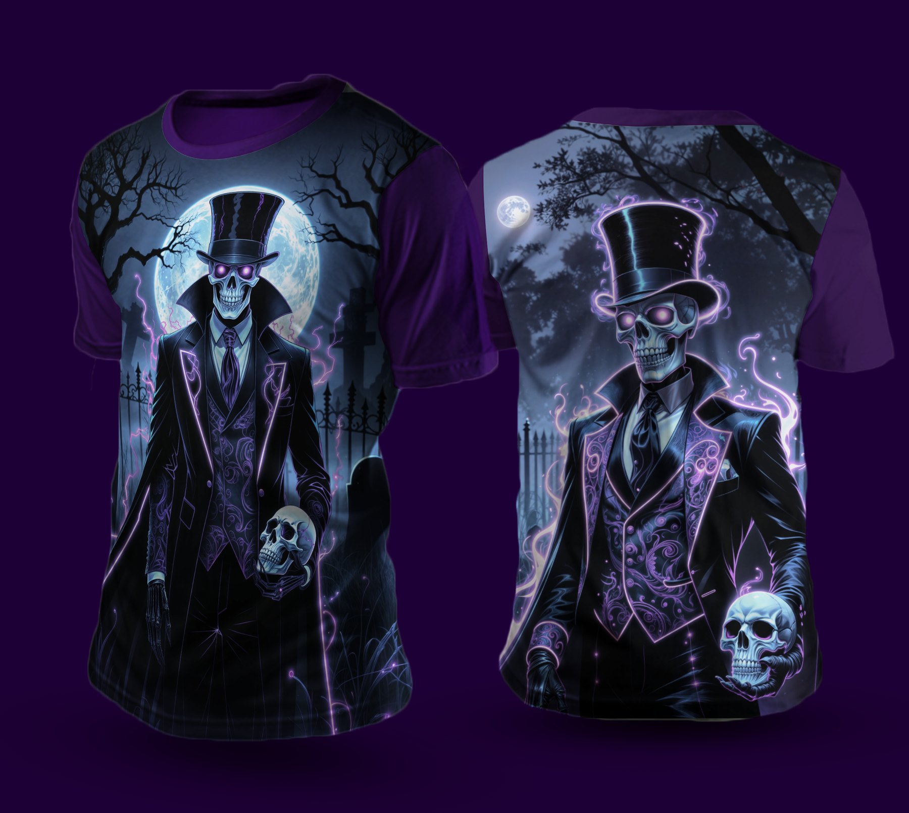 Camiseta NEON Exu Caveira