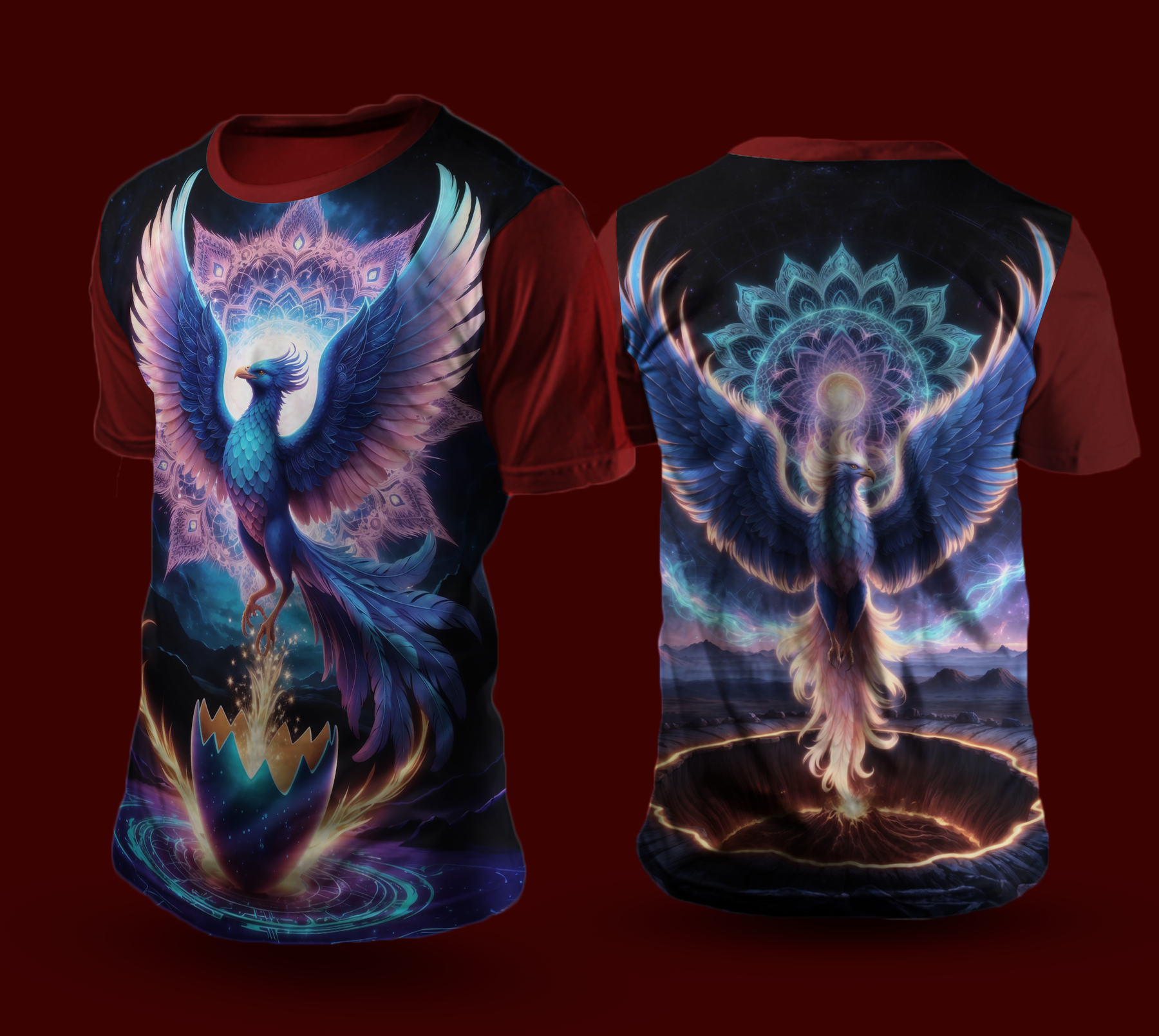 Camiseta NEON Fênix
