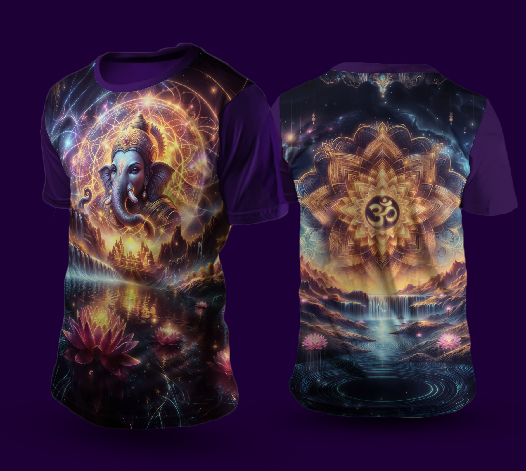 Camiseta NEON Ganesha