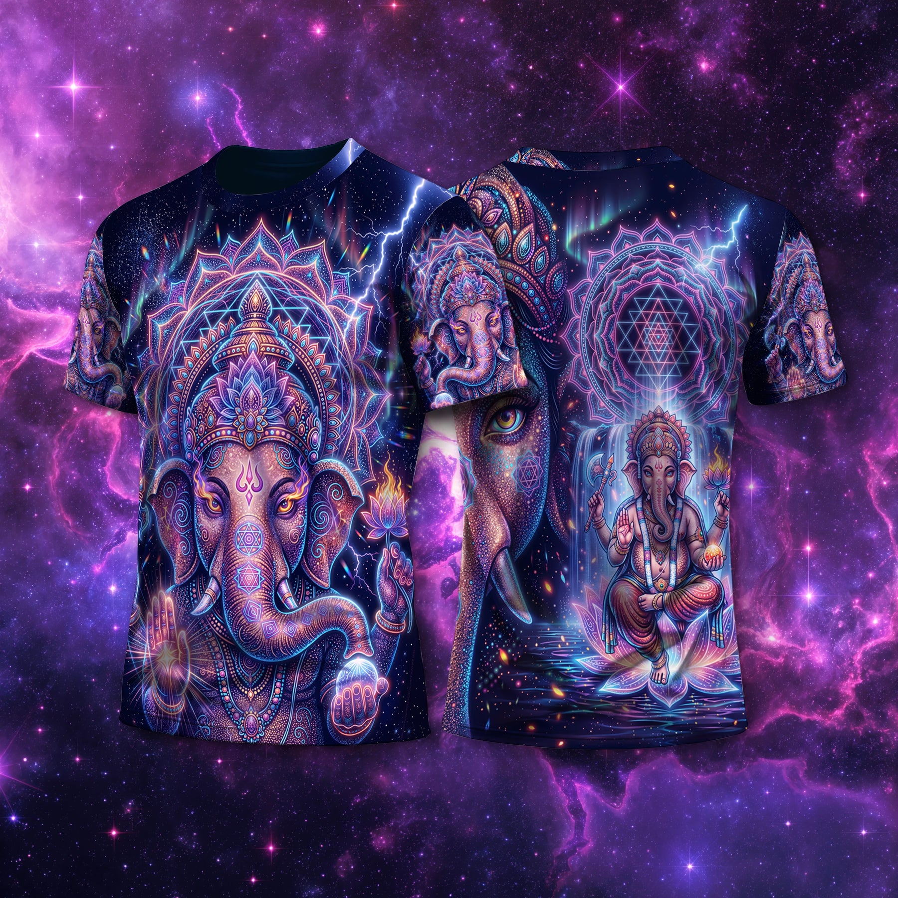 Camiseta NEON Ganesha