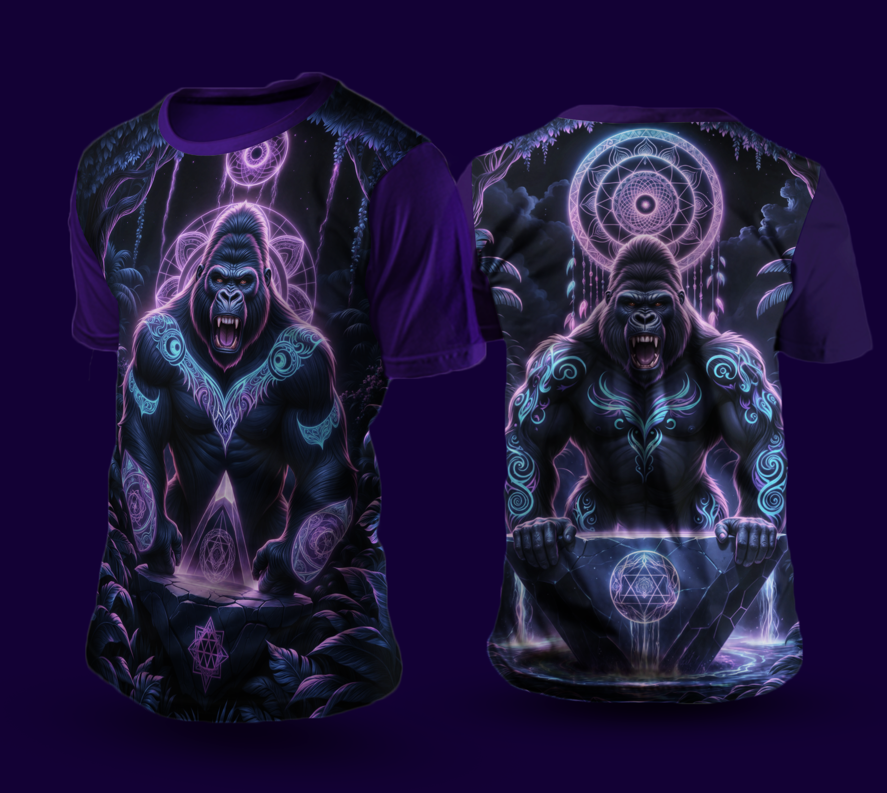 Camiseta NEON Gorila