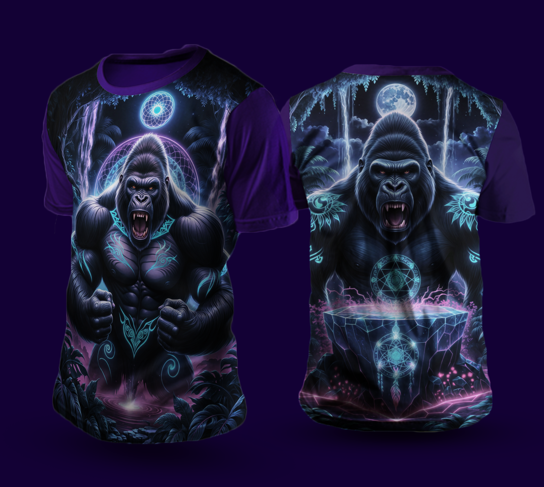 Camiseta NEON Gorila