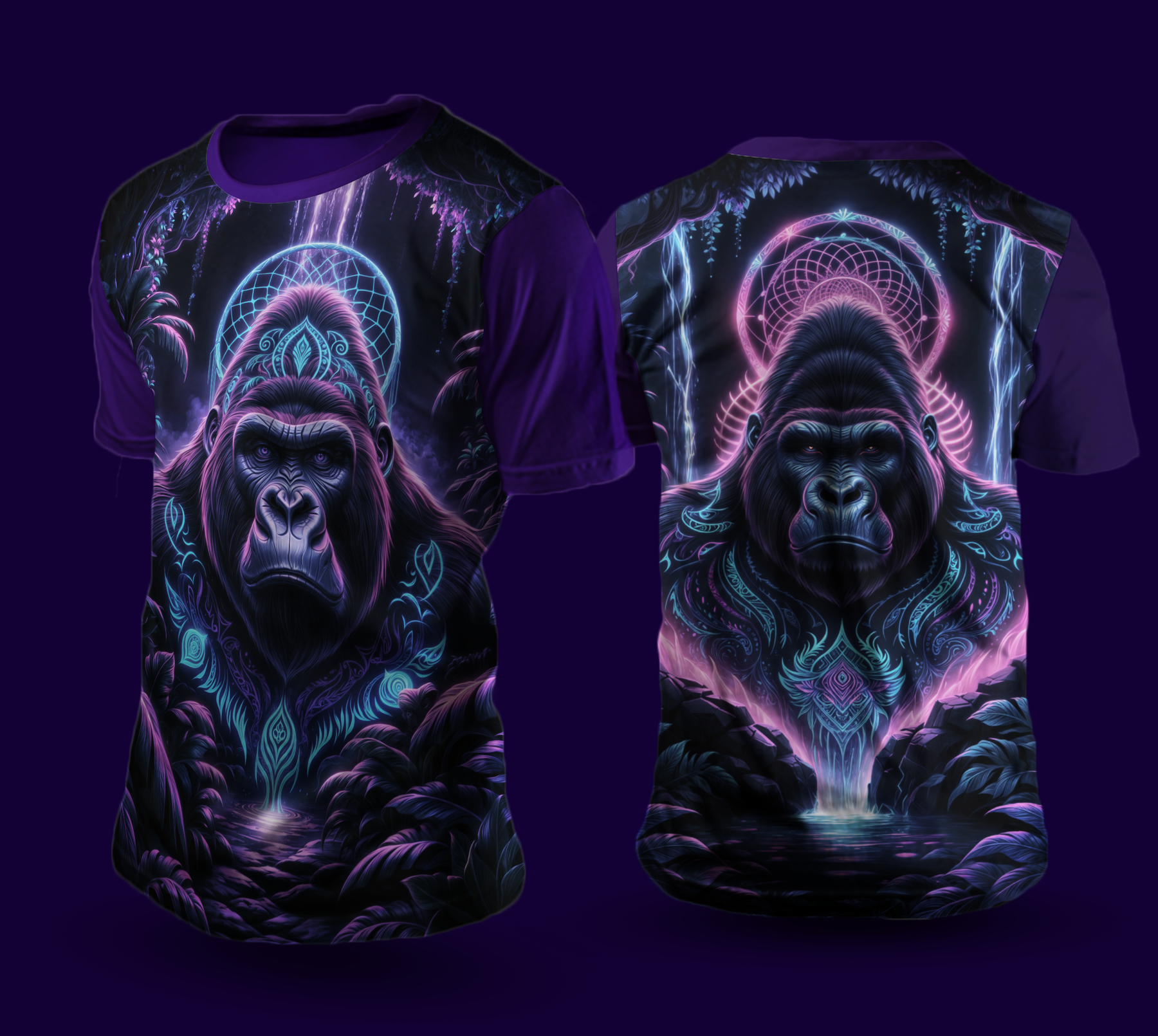Camiseta NEON Gorila