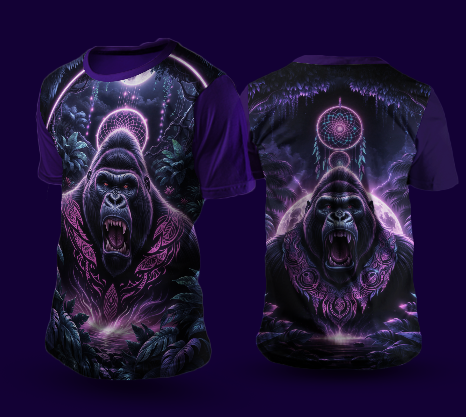 Camiseta NEON Gorila