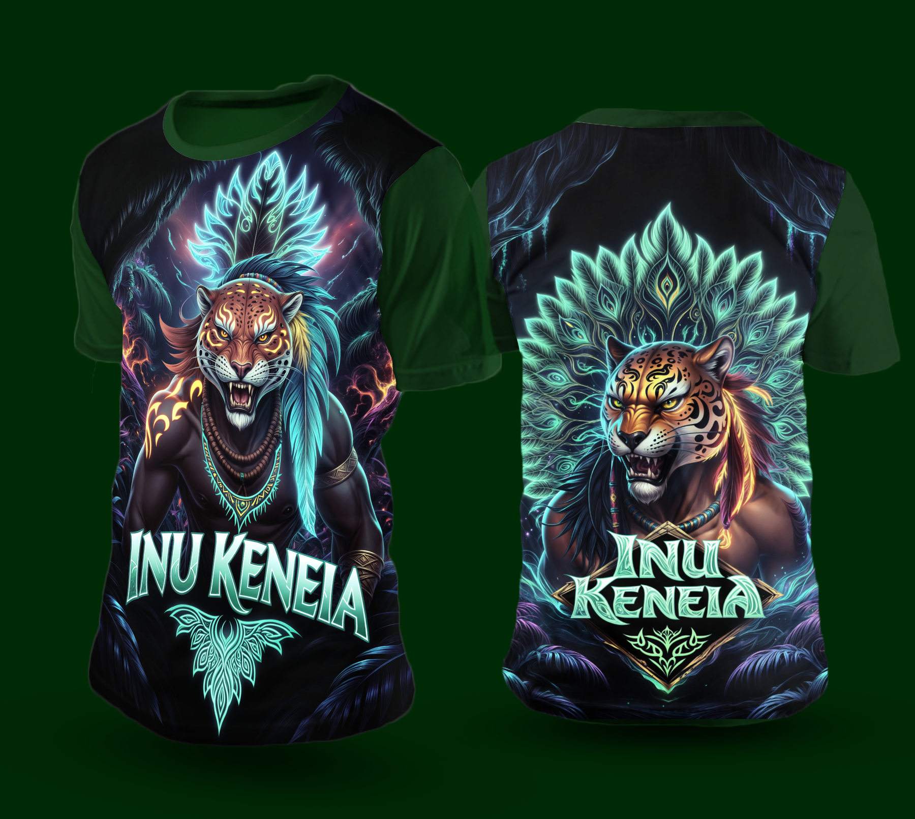 Camiseta NEON Yoshin Inu Keneya