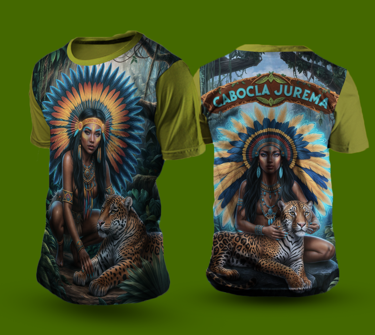 Camiseta NEON Cabocla Jurema – 3