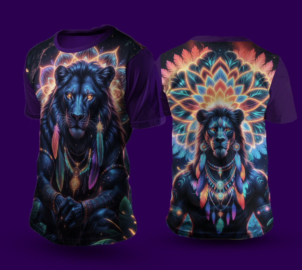 Camiseta NEON Leão Yoshin – 1