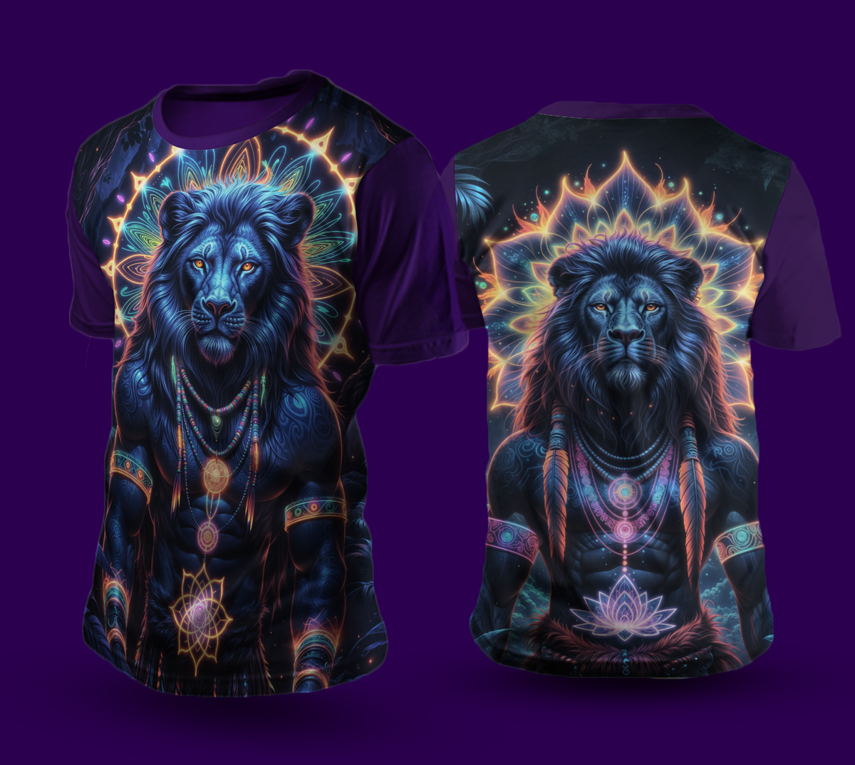 Camiseta NEON Leão Yoshin – 2