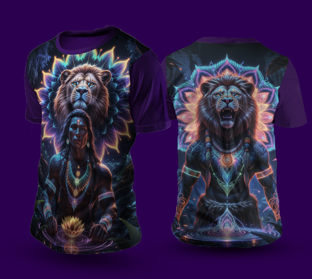 Camiseta NEON Leão Yoshin – 3