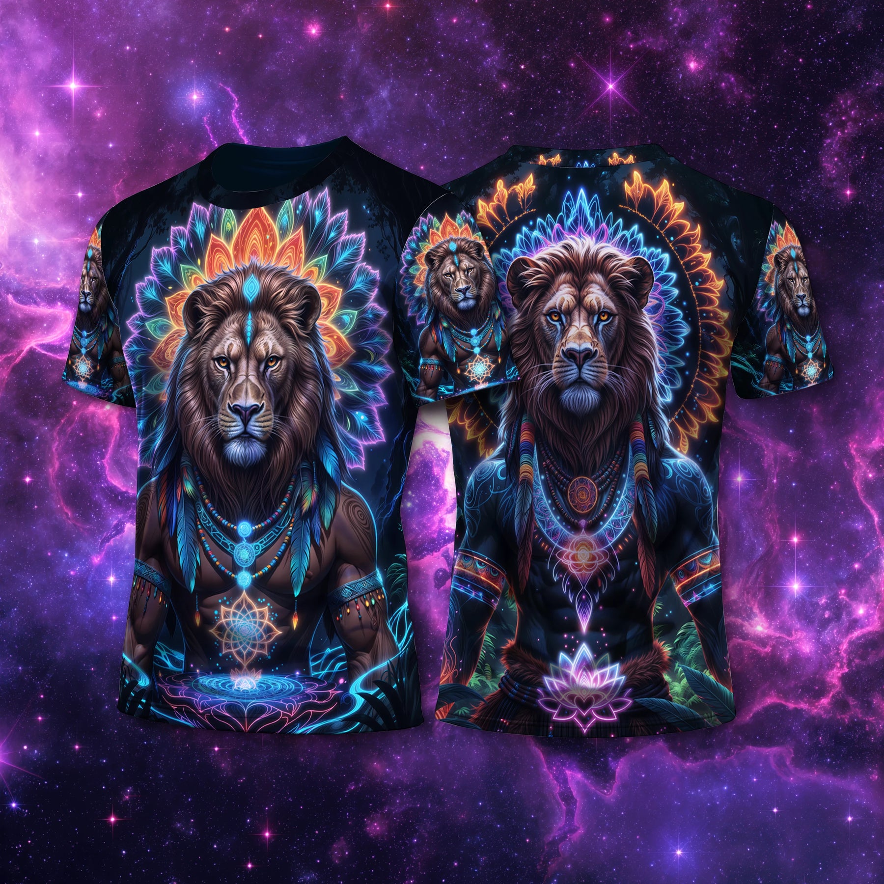 Camiseta NEON Yoshin Leão