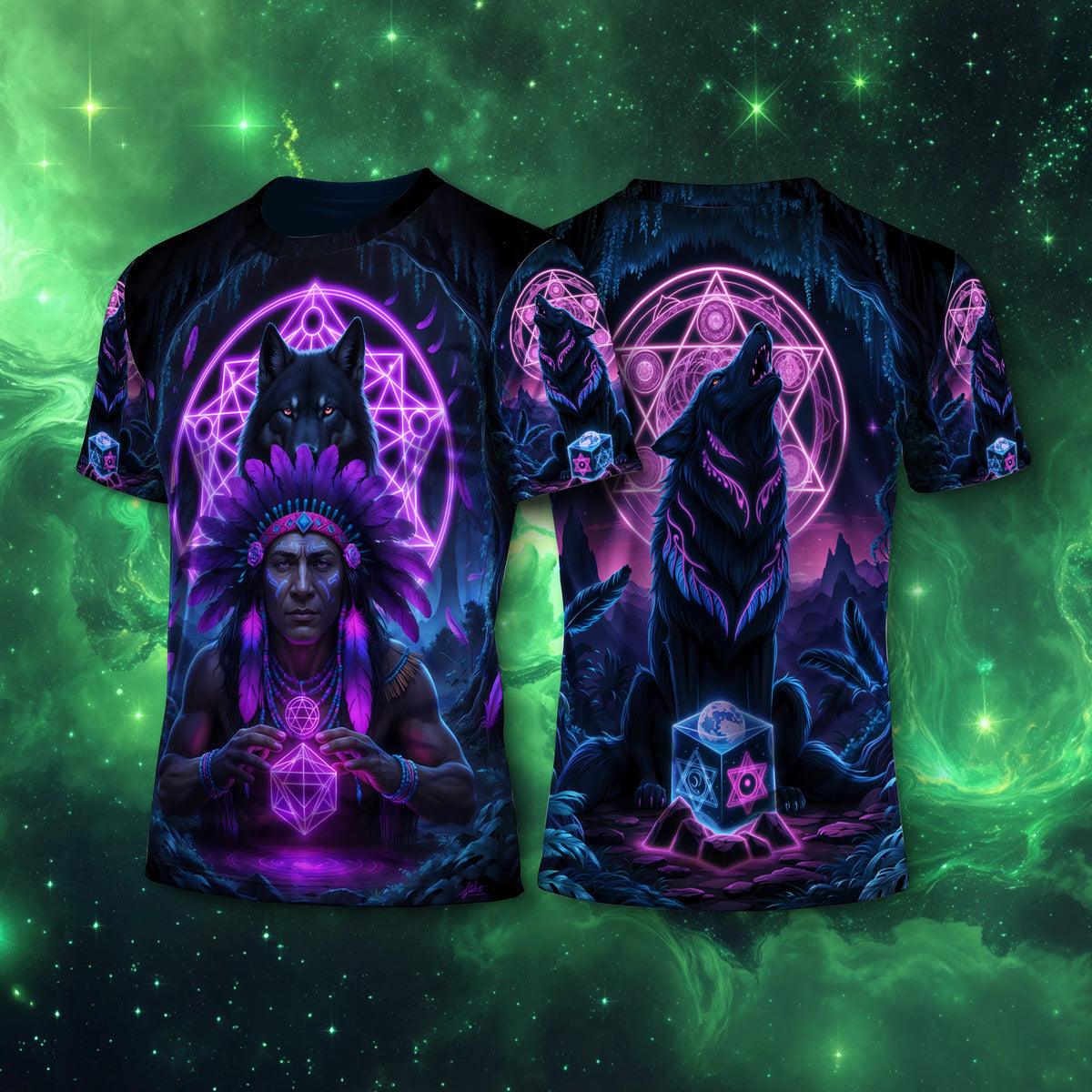Camiseta NEON Lobo – 4