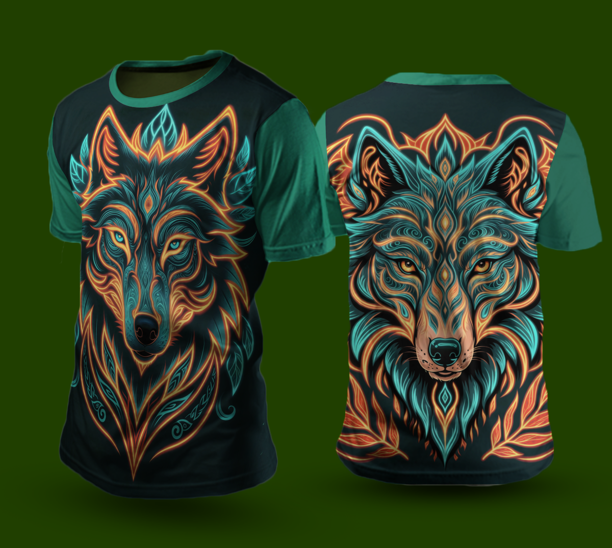 Camiseta NEON Lobo – 4
