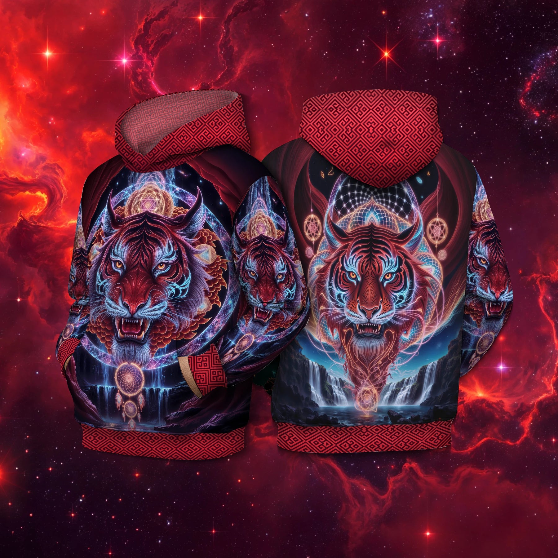 Moletom NEON Tigre Dragão