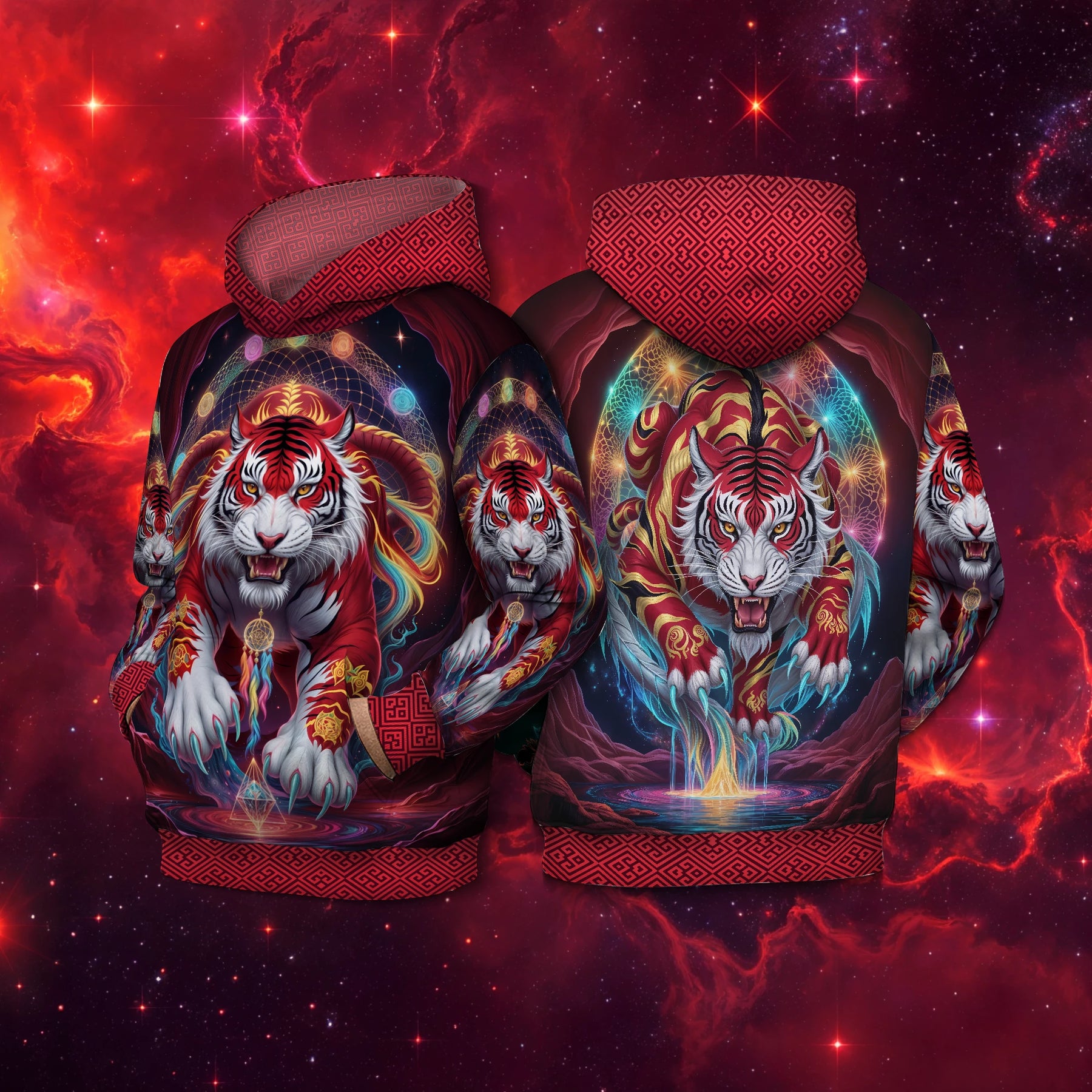 Moletom NEON Tigre Dragão