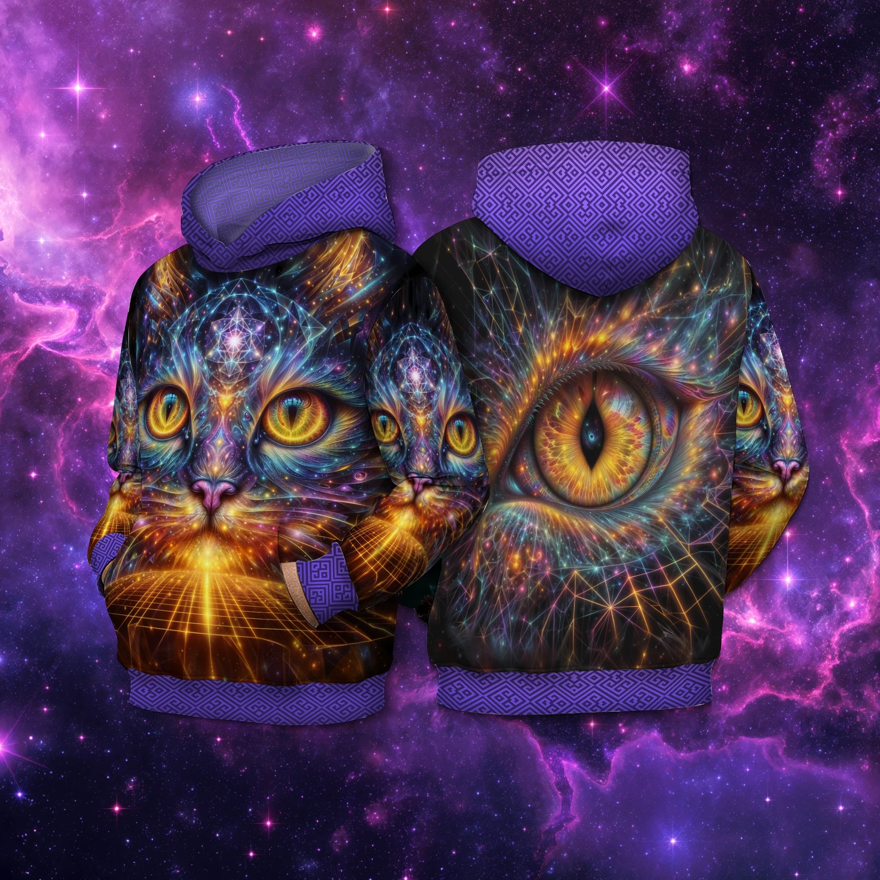 Moletom NEON Gato
