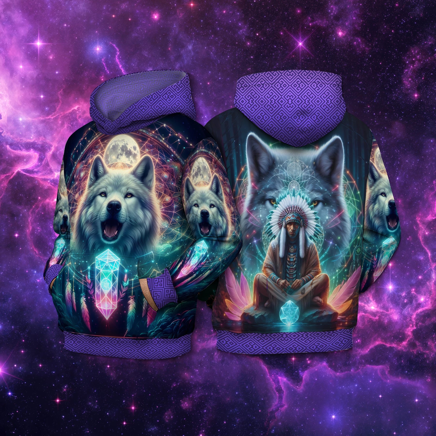 Moletom NEON Lobo