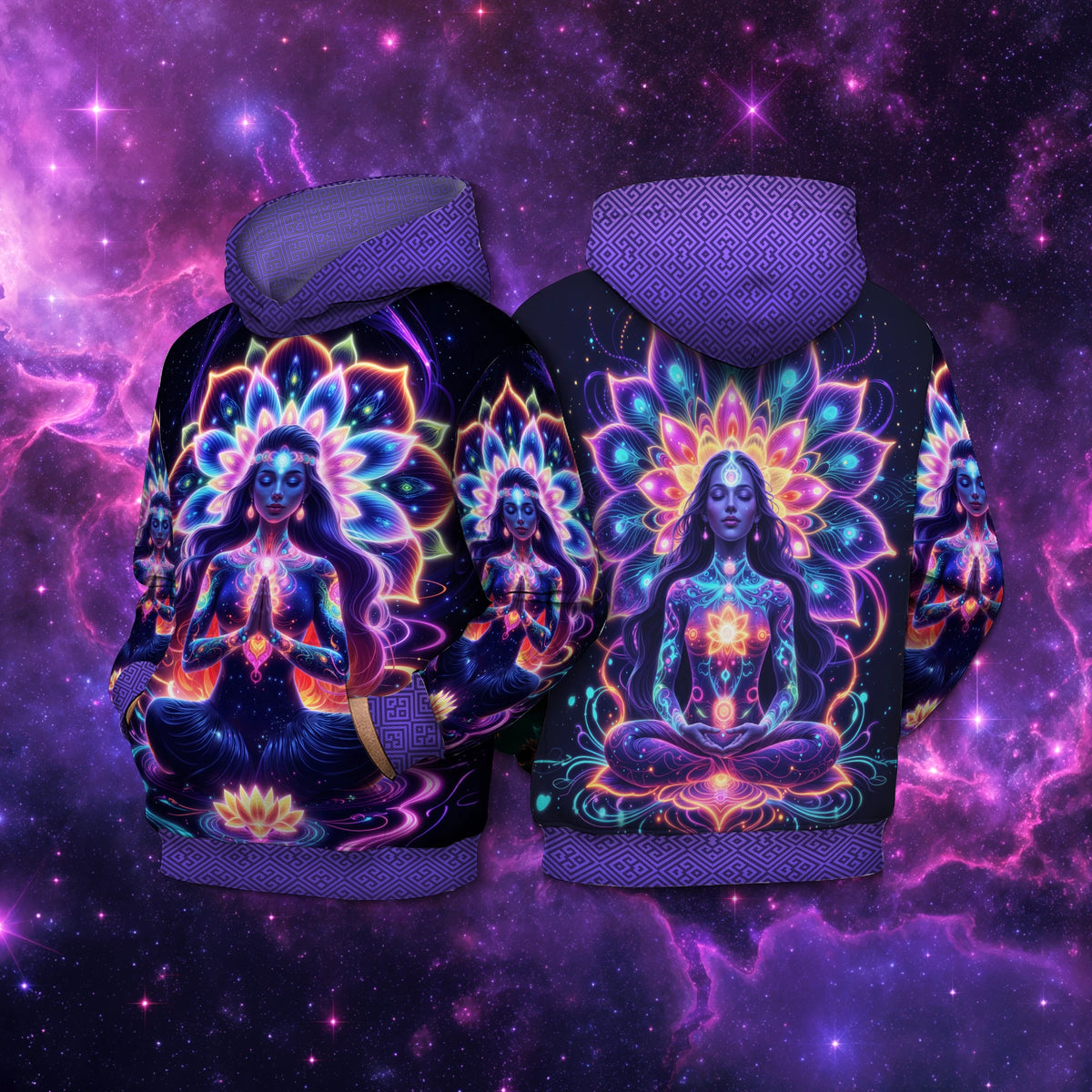 Moletom NEON Lótus Cósmica – 3