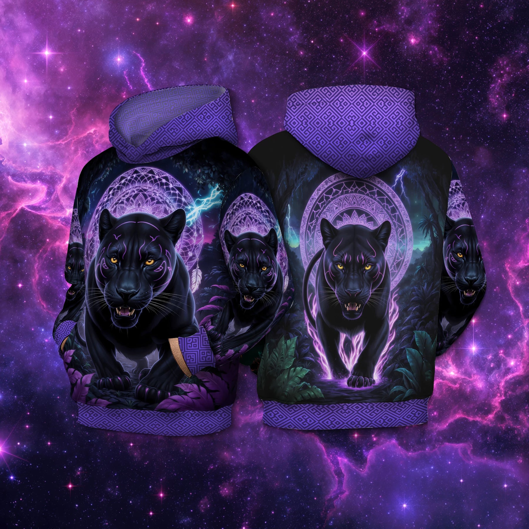 Moletom NEON Pantera Negra