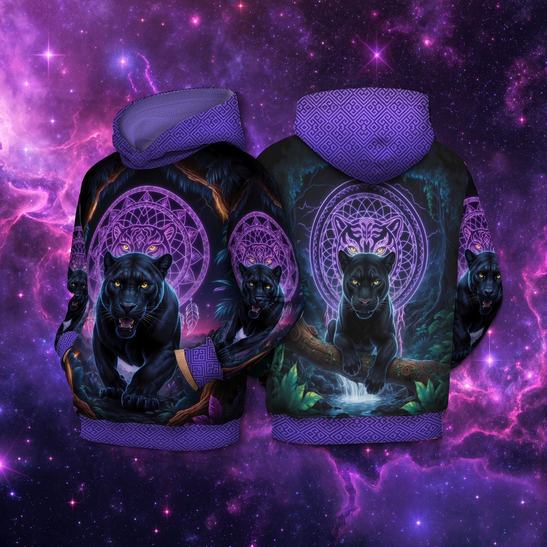 Moletom NEON Pantera Negra