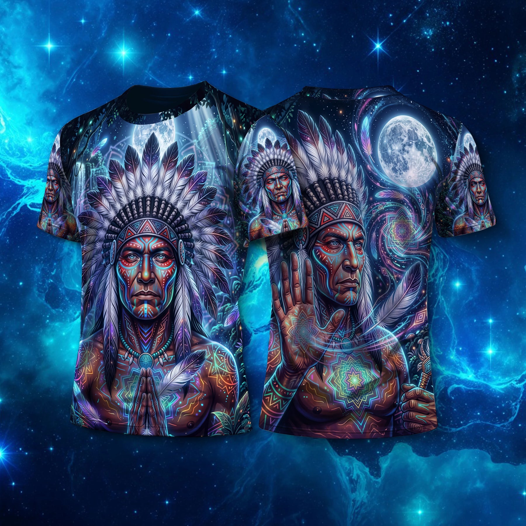 Camiseta NEON Mestre Pena Branca