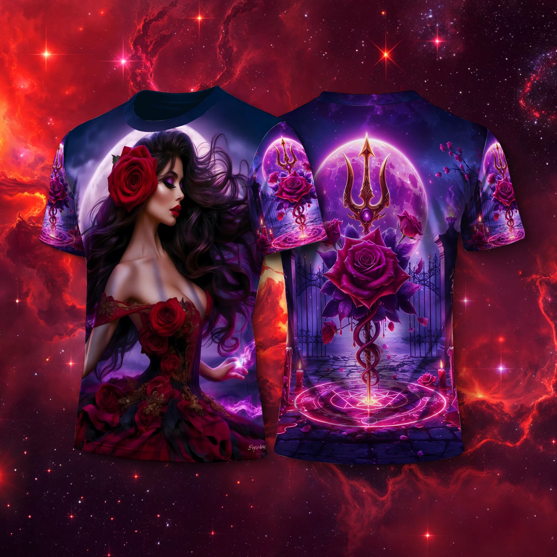 Camiseta NEON Pomba Gira