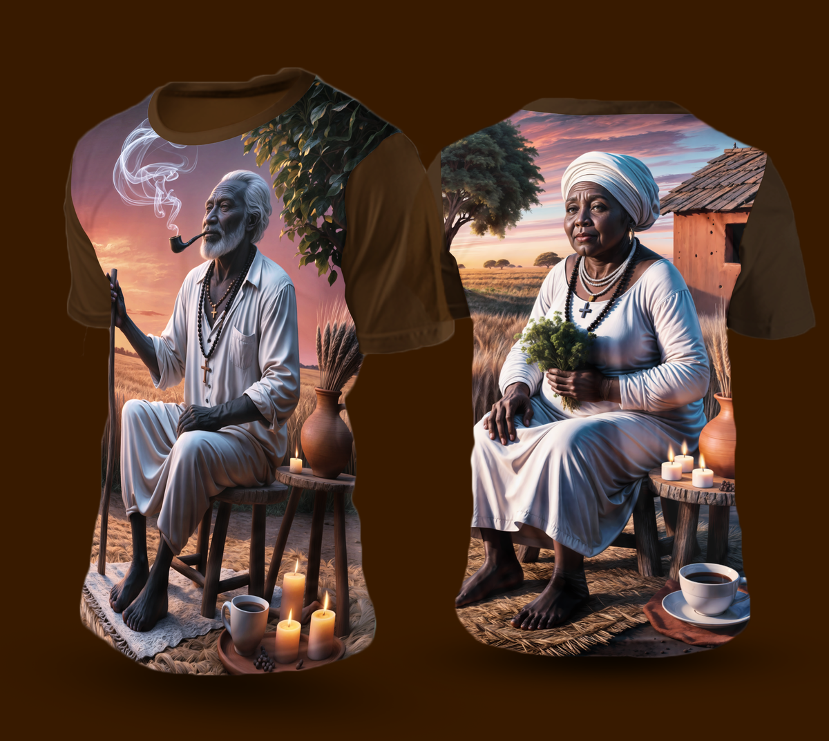 Camiseta NEON Pretos Velhos – 2