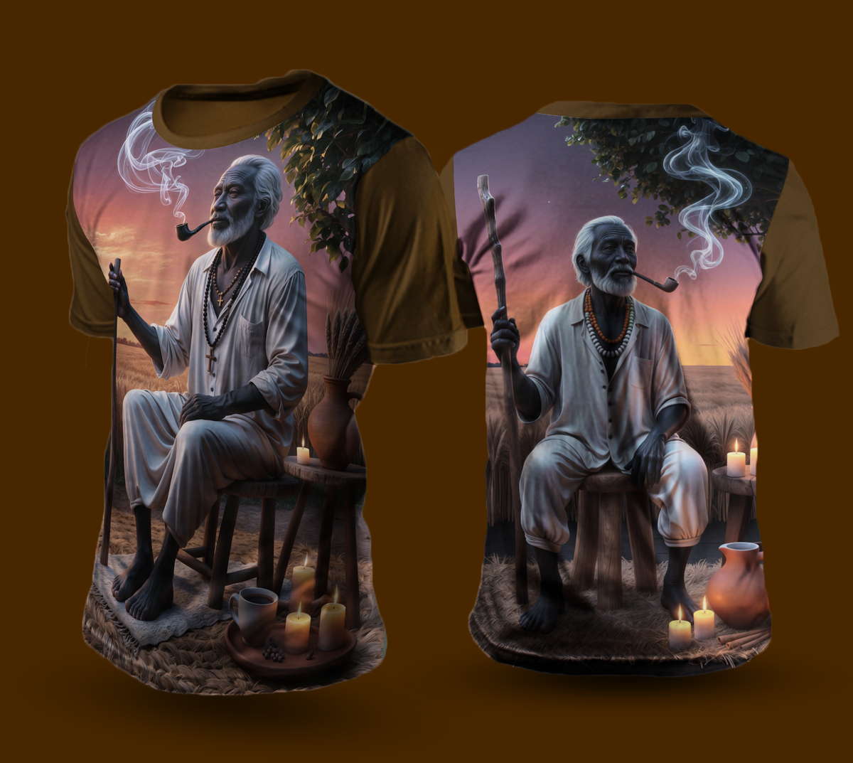 Camiseta NEON Pretos Velhos – 3