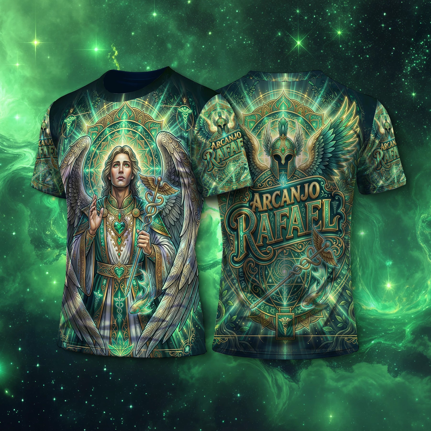 Camiseta NEON Arcanjo Rafael