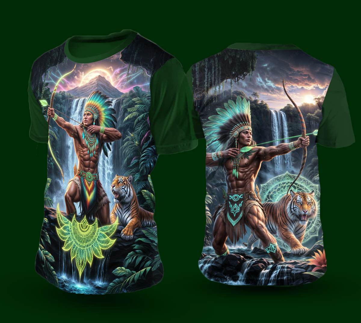 Camiseta NEON Caboclo Sete Flechas – 5