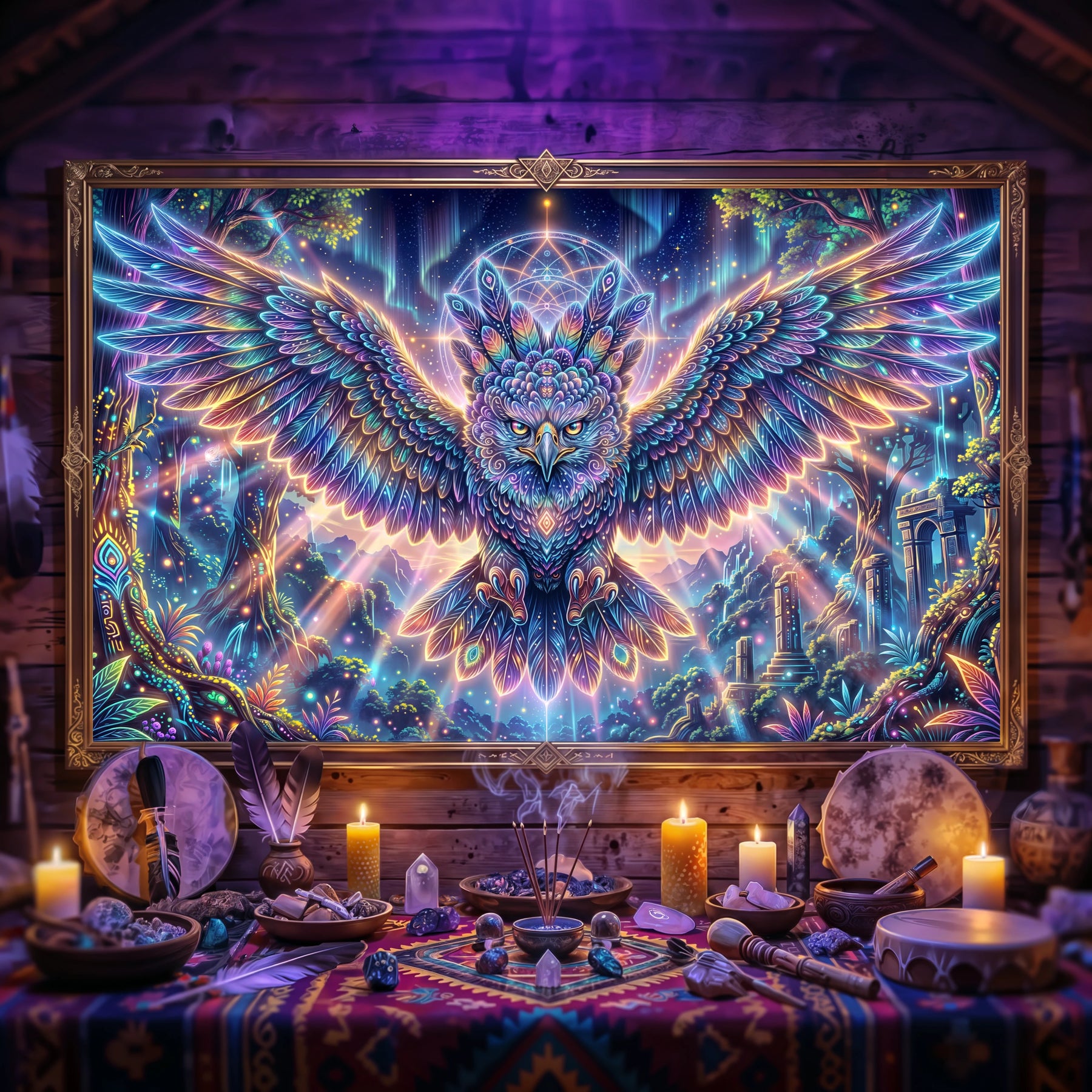 Pano Mágico NEON Tetê Pawã