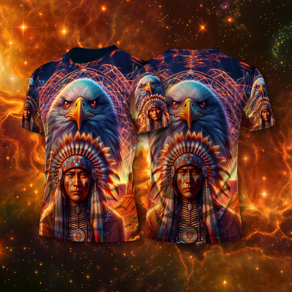 Camiseta NEON Xamã Águia – 2