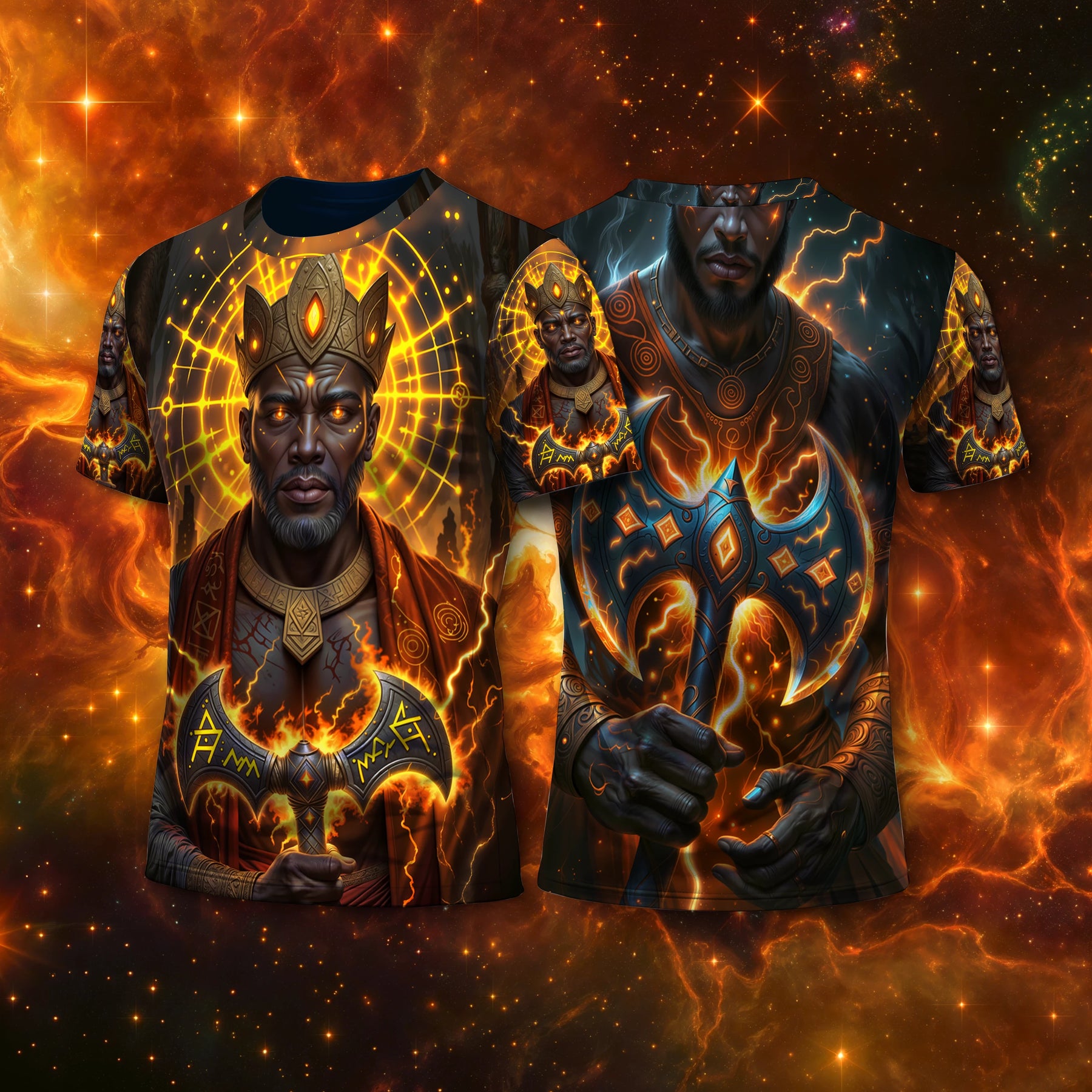 Camiseta NEON Xangô